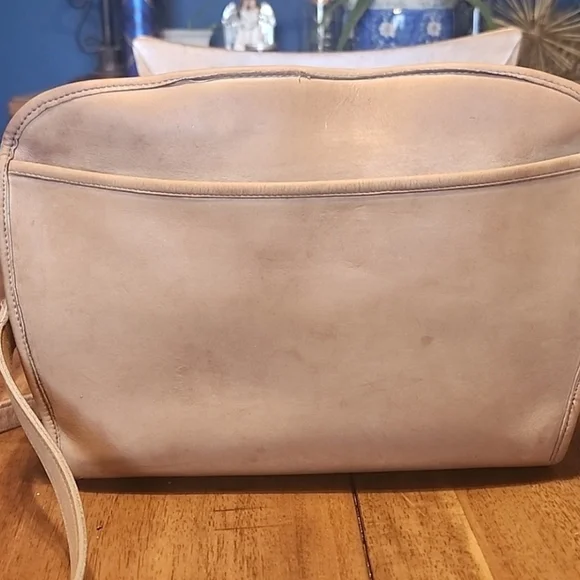 Coach Brighton Putty Vintage 80's Leather Belt Bag - Picture 3 of 15